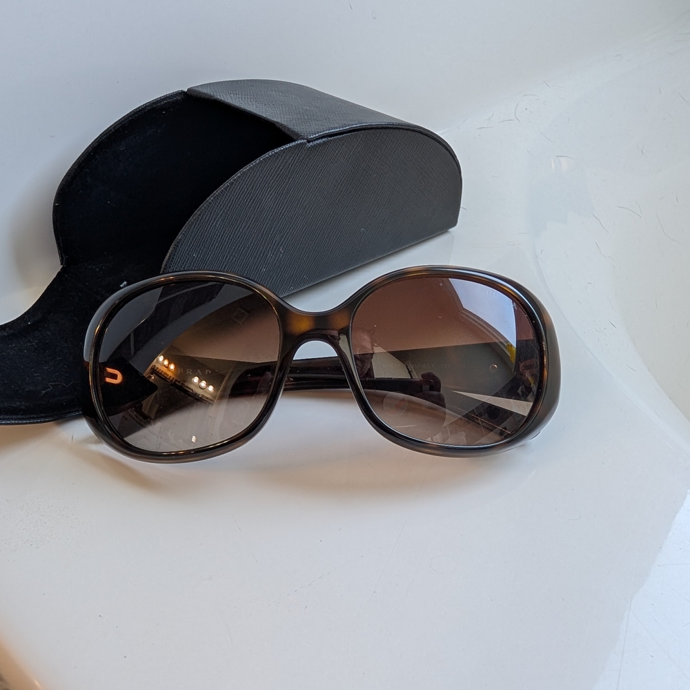 Authentic Prada Tortoise Shell Sunglasses